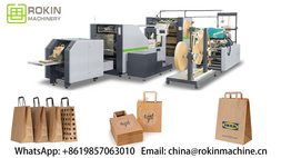 RKHF-330F Full automatic paper bag machine with flat handle