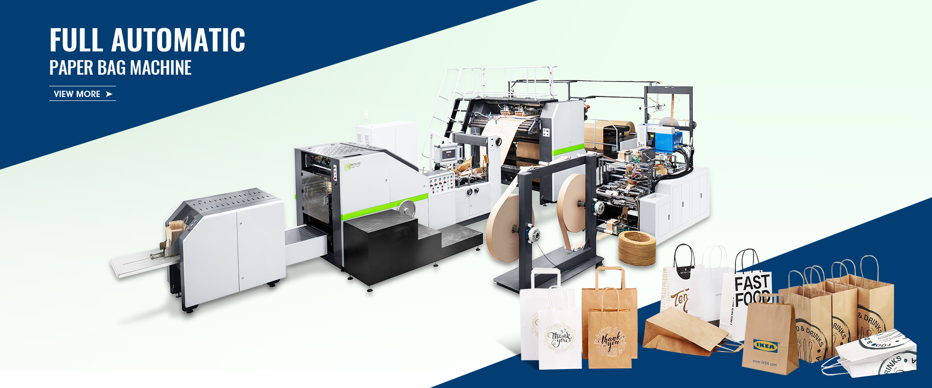 Full Automatic Paper Bag Machine
