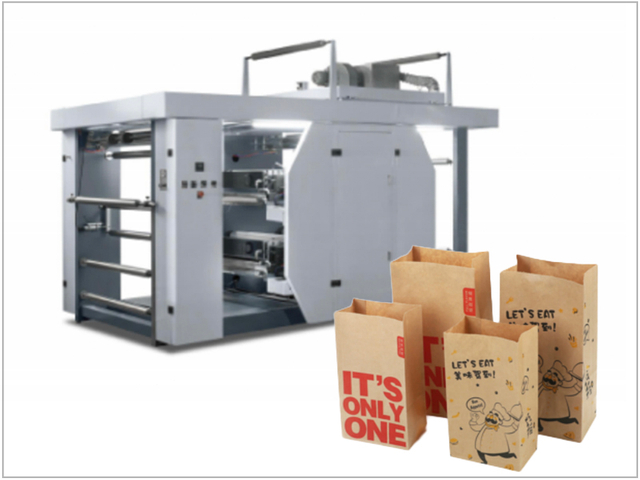 Bread Handle Type Paper Bag Making Machine