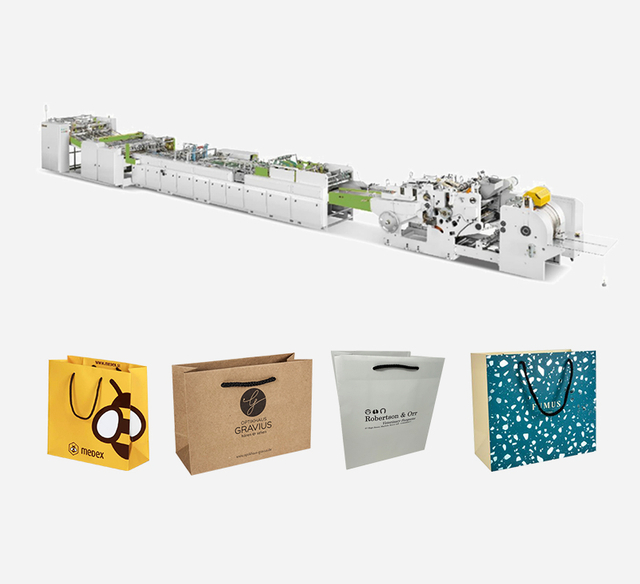 roll fed paper bag machine factory