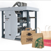 burger pack paper bag machine with logo print