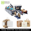 RKHF-450BTF Full automatic paper bag machine with twisted & flat handle